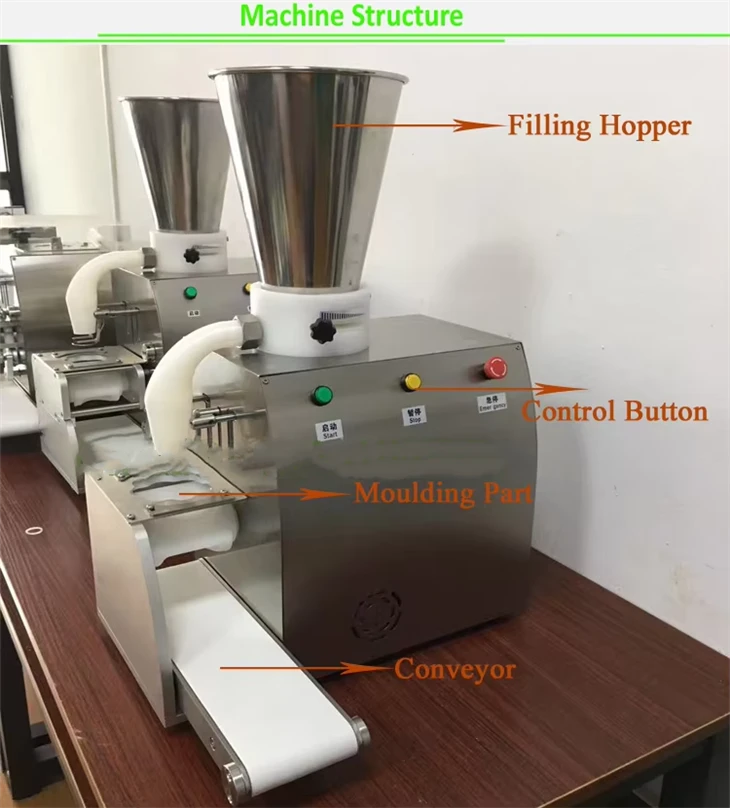 Wonton Jiaozi Baozi Making Machine All in One best